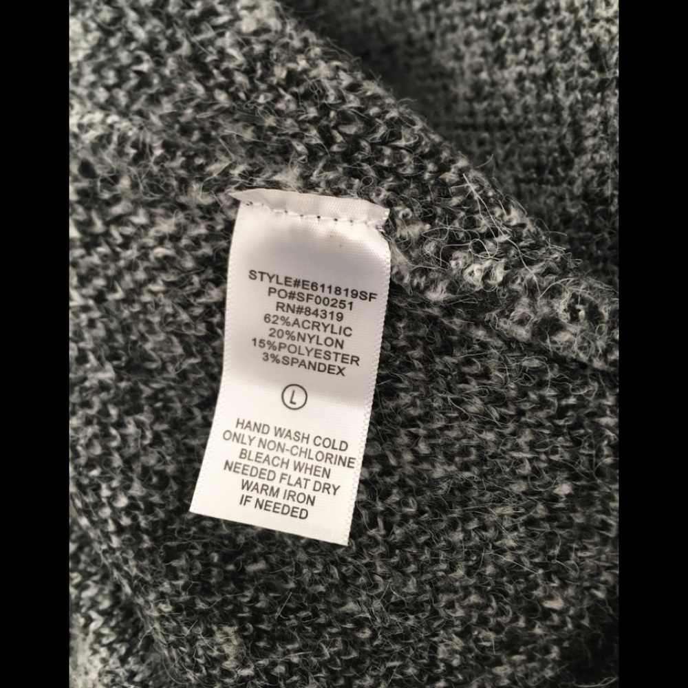 NWT Volution Sweater Cardigan Coat. Size L. - Picture 4 of 5